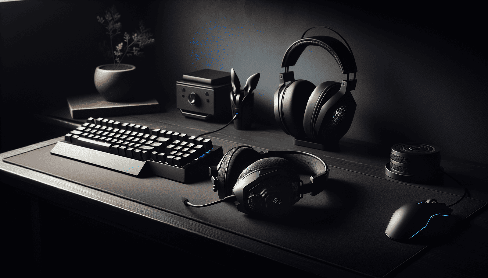 Must-Have Gaming Accessories such as HyperX Cloud II Wireless Gaming Headset, Razer DeathAdder Essential Gaming Mouse, and SteelSeries Apex 5 Hybrid Mechanical Gaming Keyboard